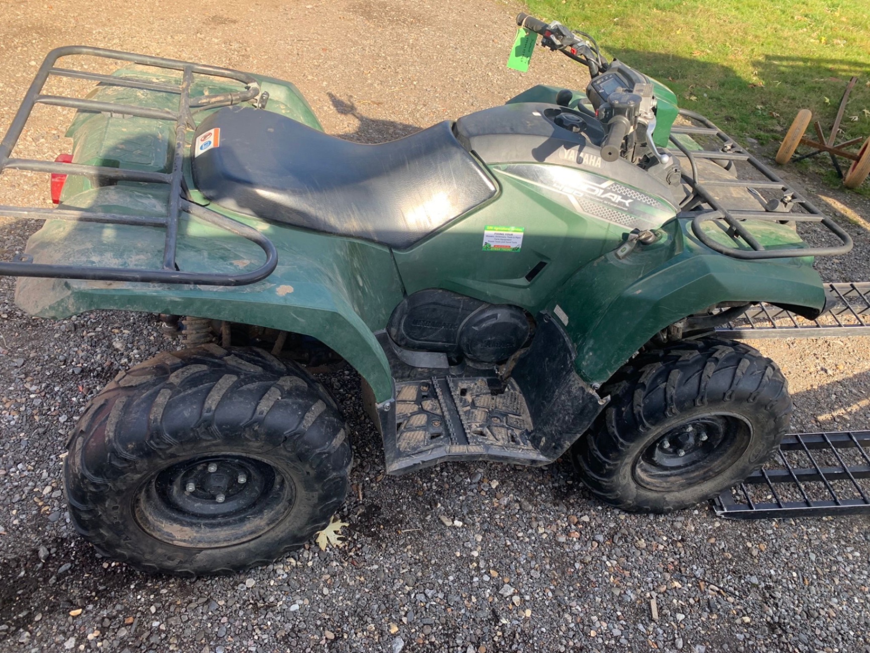 Yamaha Kodiak quad bike repaired by DJW